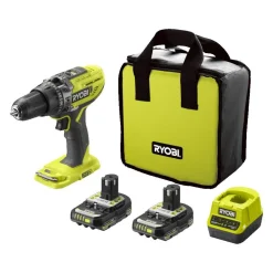 Perceuse à percussion 18V ONE+™ + 2x2Ah - R18PD3-220S RYOBI
