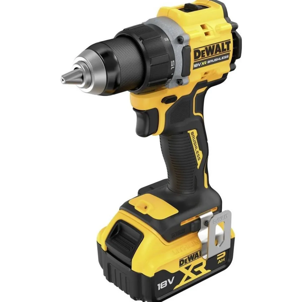 Perceuse visseuse compacte XR 18V Brushless 2x5Ah- DCD794P2T-QW DEWALT