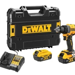 Perceuse visseuse compacte XR 18V Brushless 2x5Ah- DCD794P2T-QW DEWALT