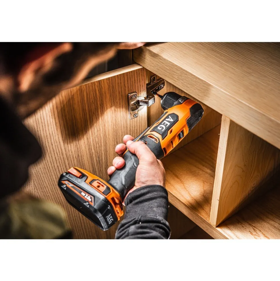 Perceuse visseuse d'angle Brushless 18V - Solo - BS18SRABL-0 AEG Powertools