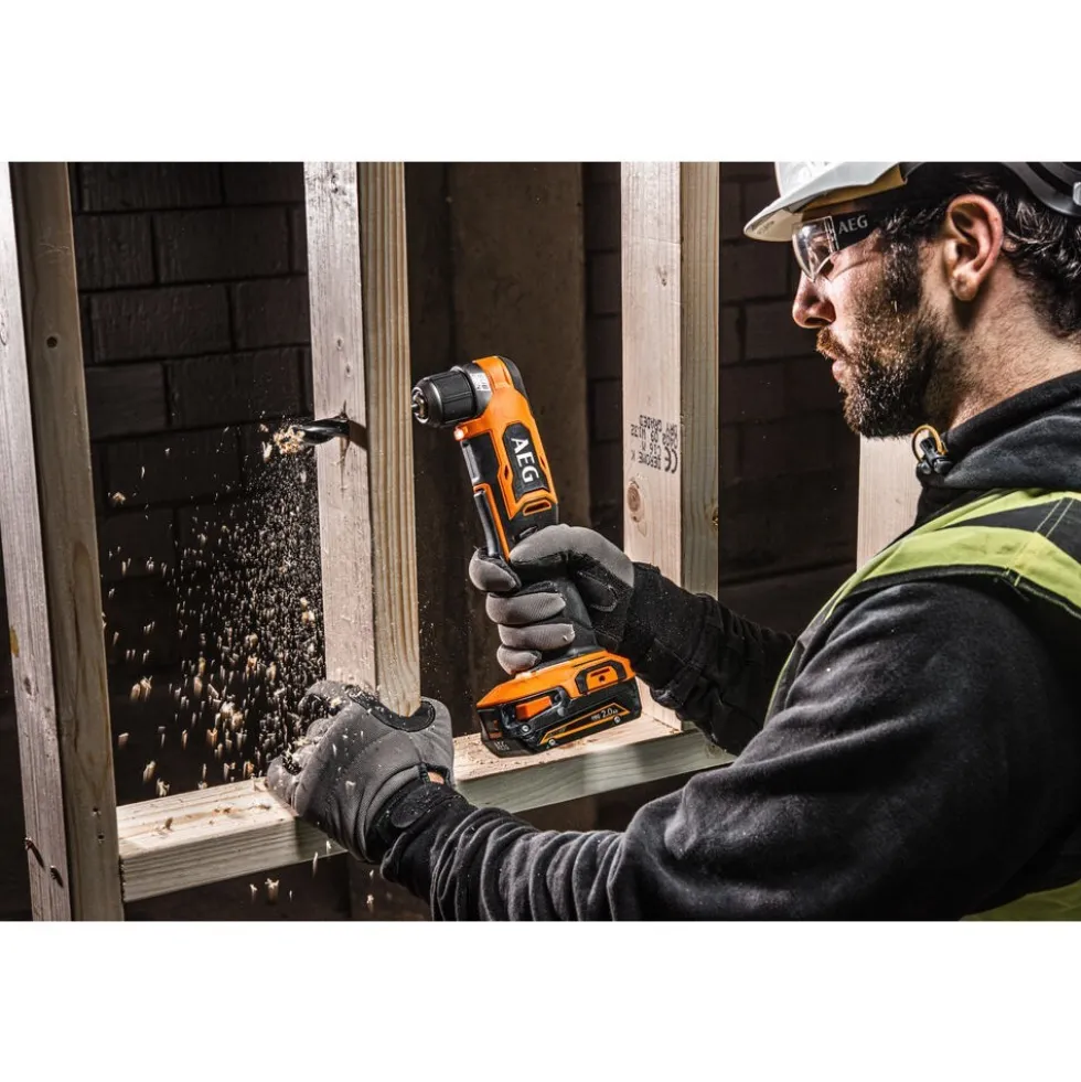 Perceuse visseuse d'angle Brushless 18V - Solo - BS18SRABL-0 AEG Powertools
