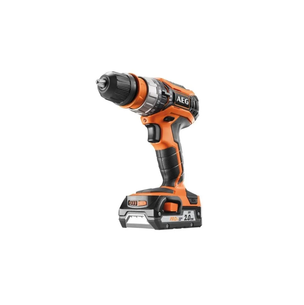 Perceuse-visseuse à percussion sans fil 18V - 2x4Ah - BSB18C2XLI-402C AEG Powertools
