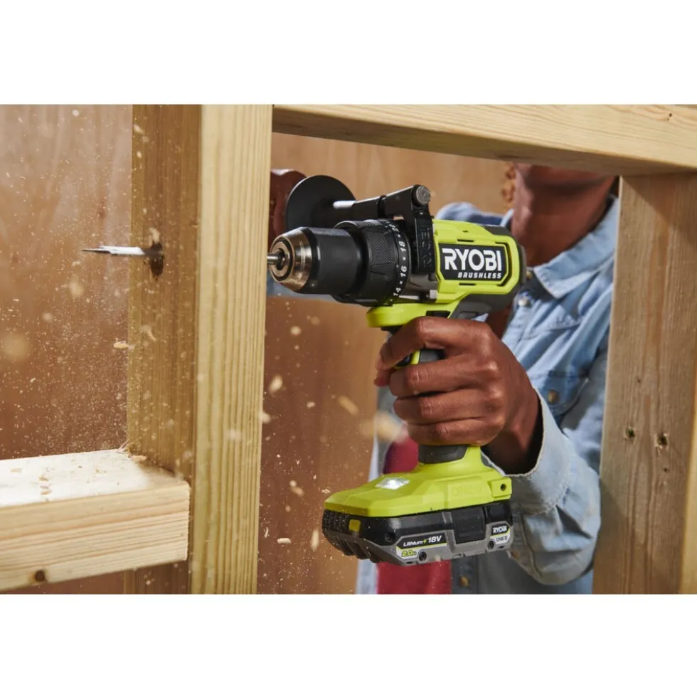 Perceuse visseuse à percussion Brushless 18V ONE+™ - Solo - RPD18BL2-0 RYOBI