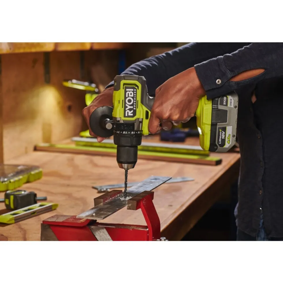 Perceuse visseuse à percussion Brushless 18V ONE+™ - Solo - RPD18BL2-0 RYOBI