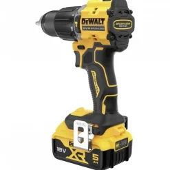 Perceuse visseuse percussion compacte XR18V Brushless 2x5Ah- DCD799P2T-QW DEWALT