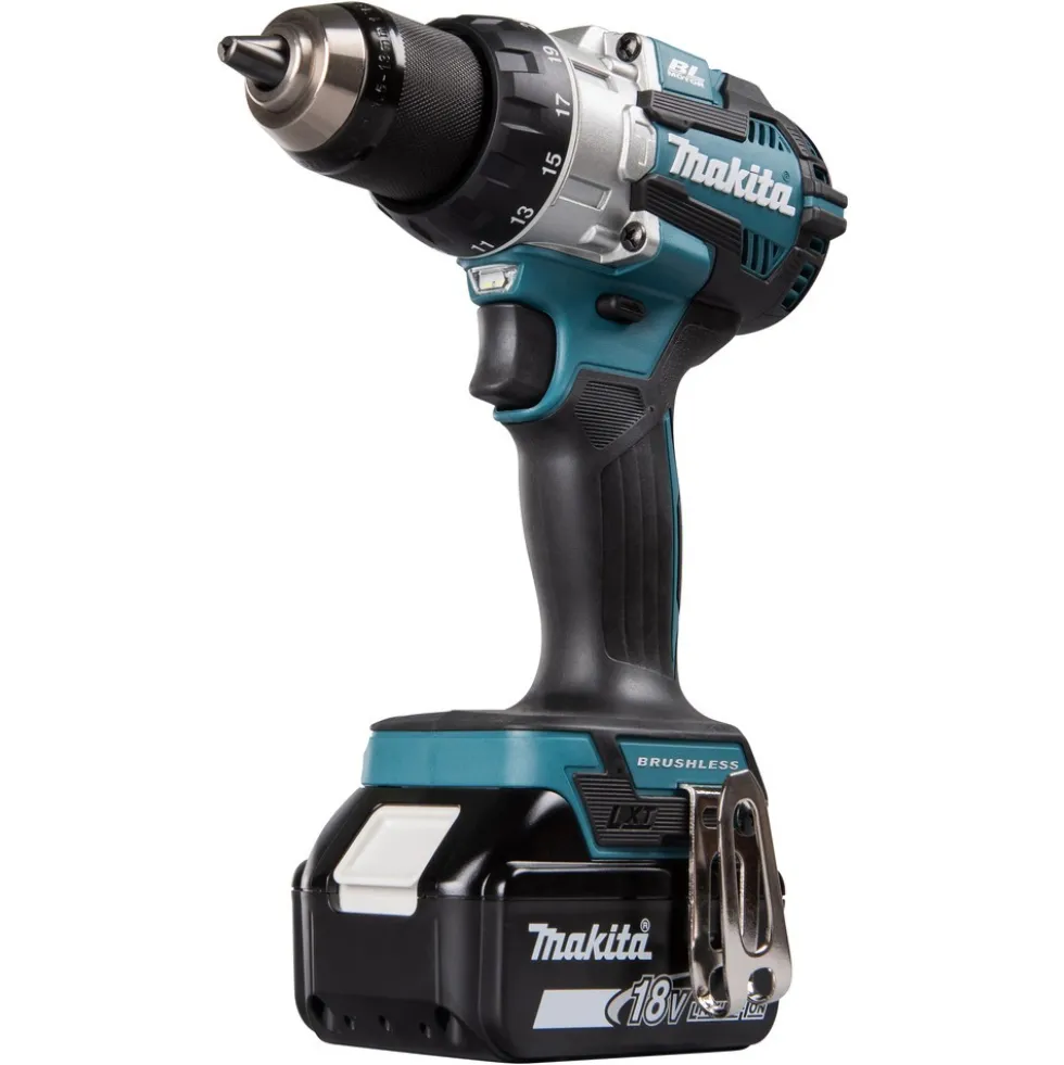 Perceuse visseuse à percussion sans fil LXT® - 18V Li-Ion - DHP489RTJ MAKITA
