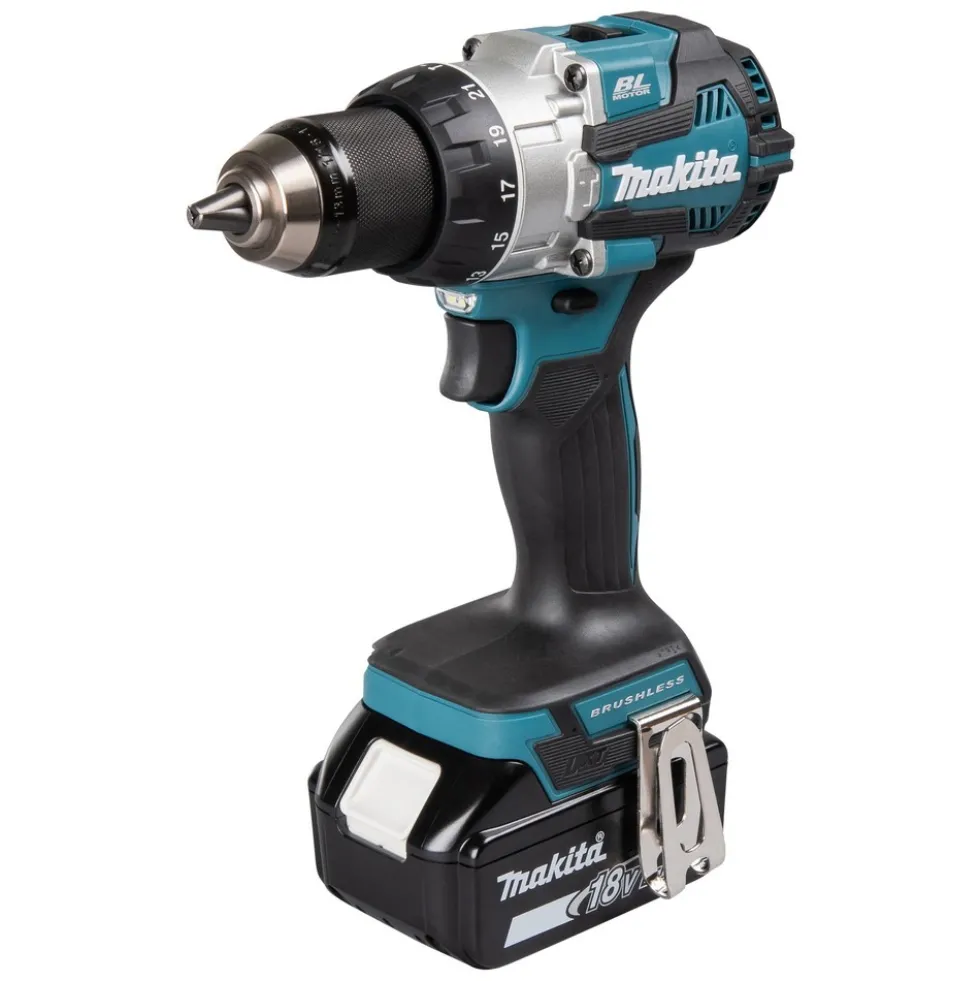 Perceuse visseuse à percussion sans fil LXT® - 18V Li-Ion - DHP489RTJ MAKITA