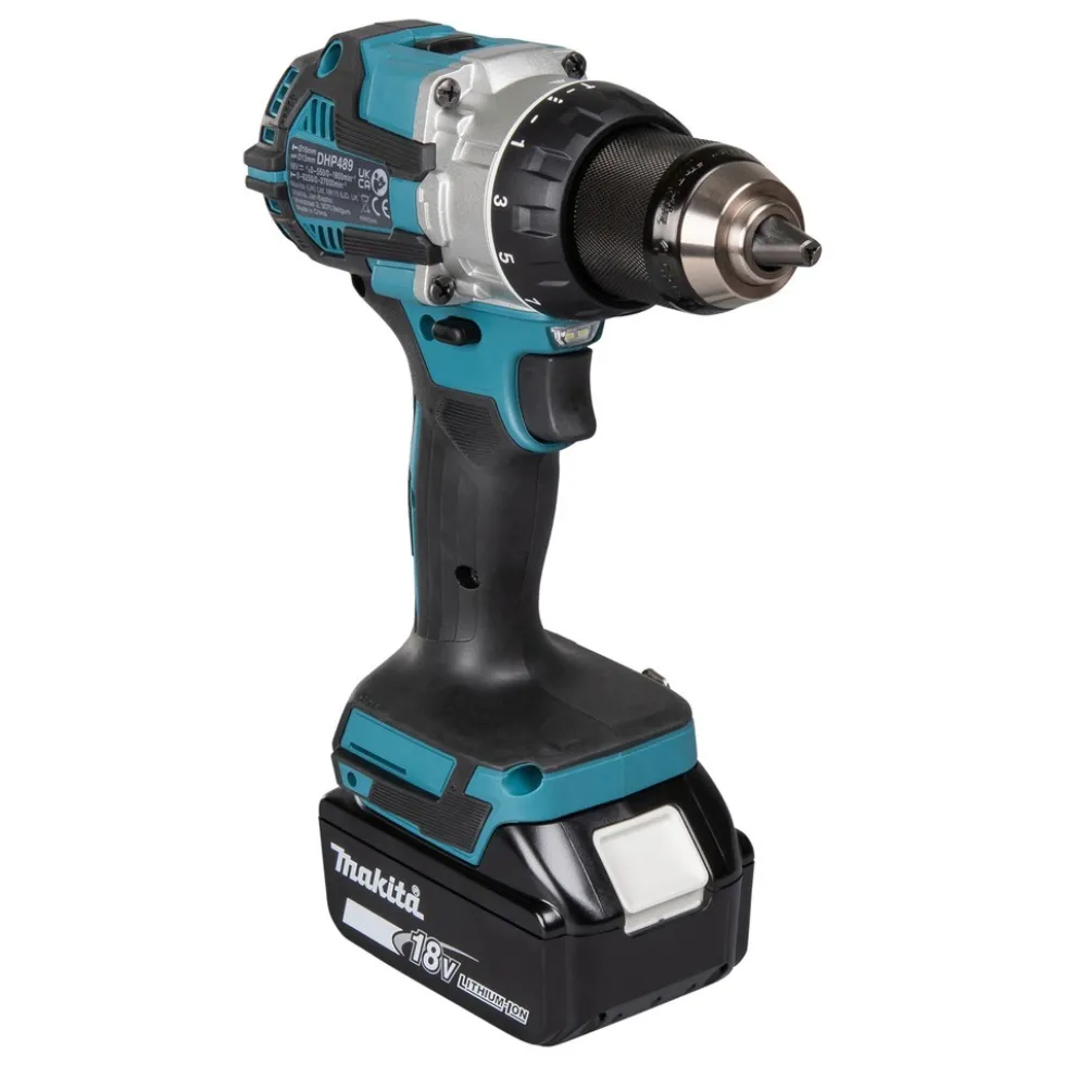 Perceuse visseuse à percussion sans fil LXT® - 18V Li-Ion - DHP489RTJ MAKITA