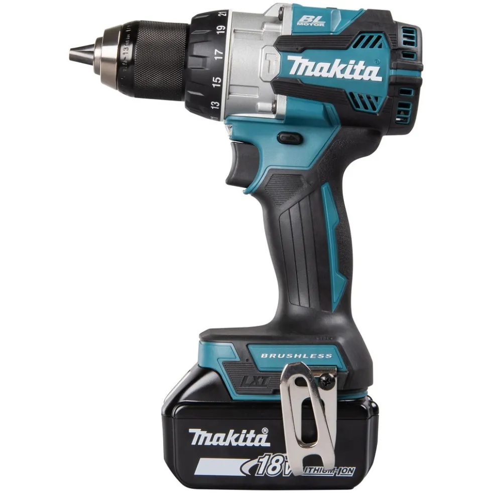 Perceuse visseuse à percussion sans fil LXT® - 18V Li-Ion - DHP489RTJ MAKITA