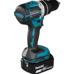 Perceuse visseuse sans fil à percussion LXT® 18V - 5 Ah - DHP484RTJ MAKITA