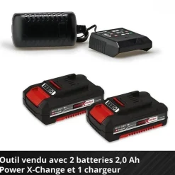 Perceuse visseuse sans fil TE-CD 18/2 Li (2x2,0 Ah) - Power X-Change EINHELL