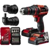 Perceuse visseuse sans fil - TE-CD 18/45 3X-Li + 22 accessoires EINHELL