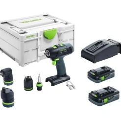 Perceuse visseuse sans fil - T18+3 HPC 4,0 I-SET FESTOOL