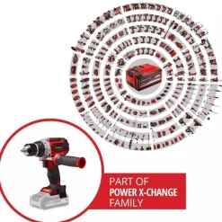 Perceuse visseuse sans fil TP-CD 18/60 Li BL Solo - Power X-Change EINHELL PROFESSIONAL