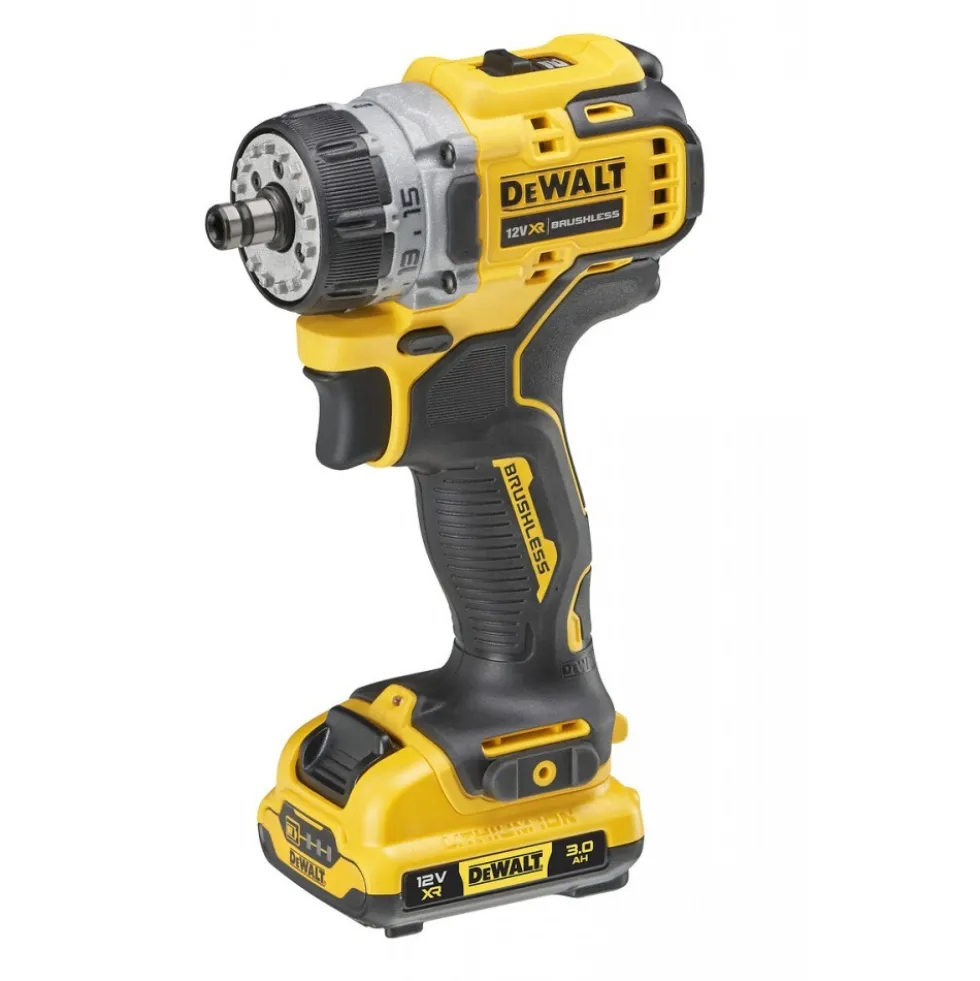 Perceuse visseuse sans fil 12V - DCD703L2T-QW DEWALT