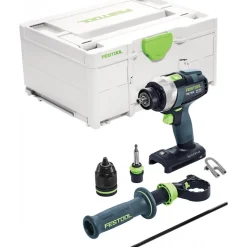 Perceuse visseuse sans fil 18V - 75 Nm - Solo - TDC 18/4 Basic Quadrive FESTOOL