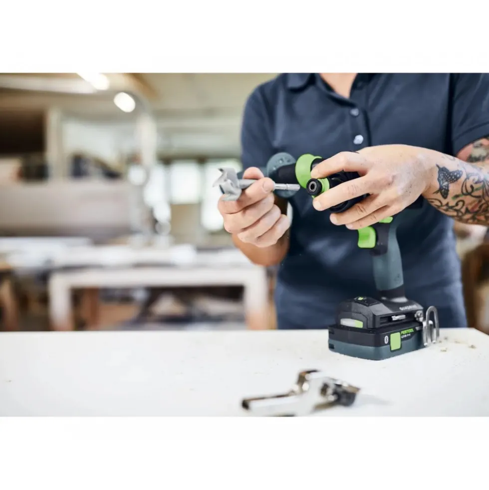 Perceuse visseuse sans fil 18V - 75 Nm - Solo - TDC 18/4 Basic Quadrive FESTOOL