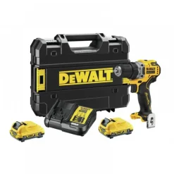 Perceuse visseuse sans fil 12V 2x2Ah - DCD701D2-QW DEWALT