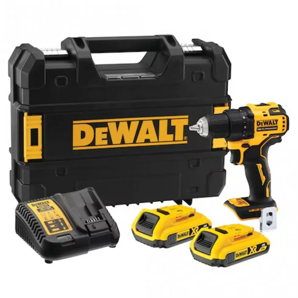 Perceuse visseuse sans fil 18V 2x2Ah - DCD708D2T-QW DEWALT