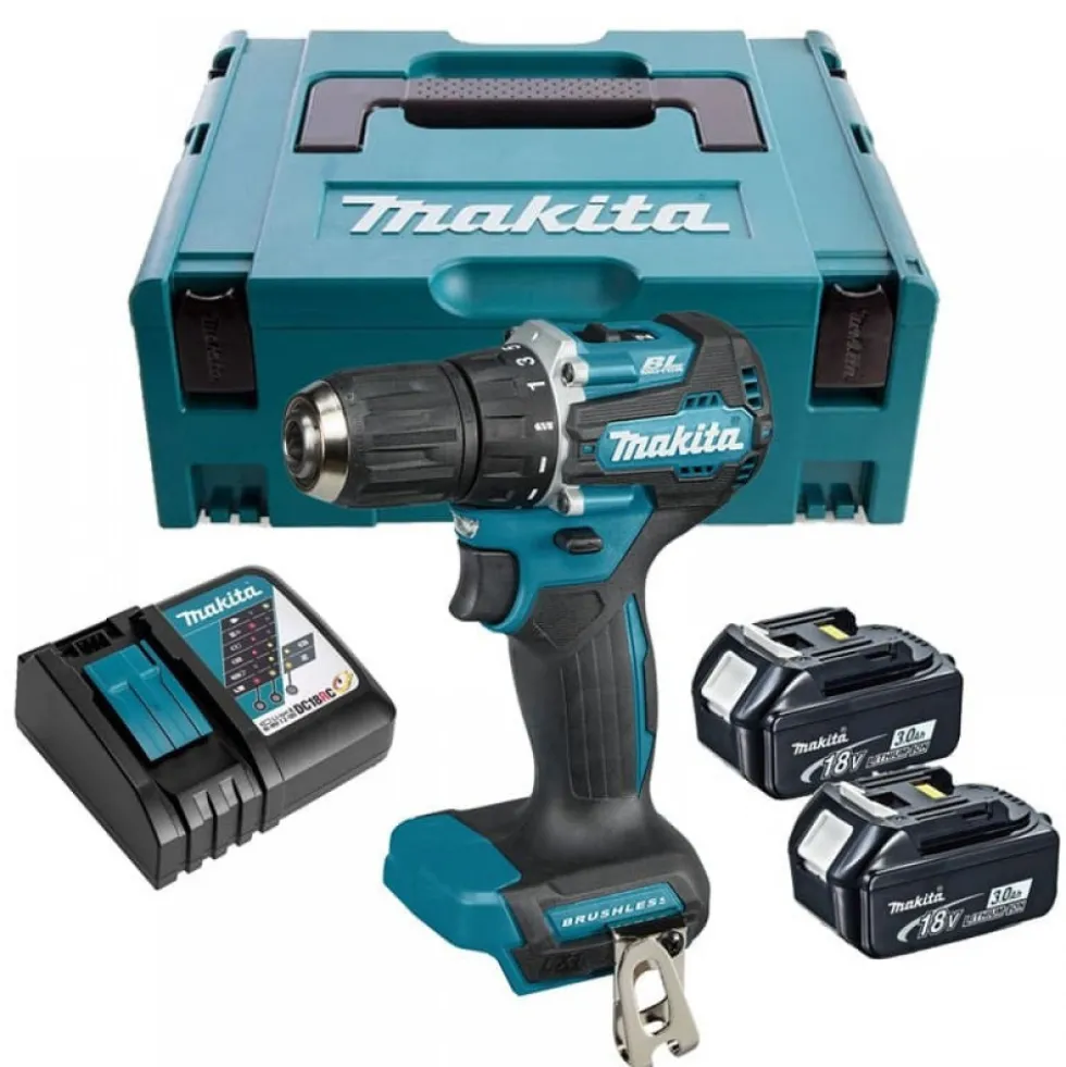 Perceuse visseuse 18V - DDF487RFJ - Coffret MAKPAC MAKITA