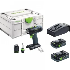 Perceuse visseuse 18 V - T18+3 HPC 4,0 Plus FESTOOL