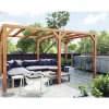 Pergola autoportante en bois lamellé-collé Fuengirola 6x3x2,5m-PL01263 MADERLAND