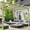 Pergola en bois massif Cambados 6x3 m MADERLAND