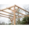 Pergola en bois THONON - 3,00x3,00 m - 9 m2 HABRITA