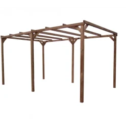 Pergola en bois THONON - 3,00x5,00 m - 15 m2 HABRITA