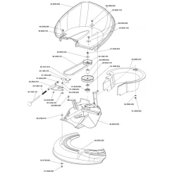 Pièces détachées pour faucheuse rotative P70 Evo EUROSYSTEMS
