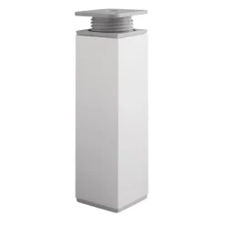 Pied de meuble réglable - aluminium - tube carré 40x40 mm GTV