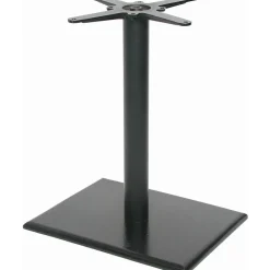 Pied de table central carré - hauteur 730 mm - inox noir SYNERCIA