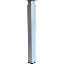 Pied de table réglable - acier - Zoom Interges
