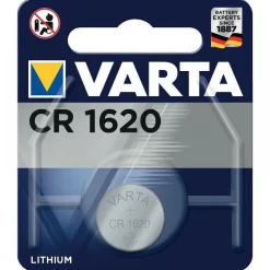 Pile bouton - CR1620 - 3V - Lithium VARTA