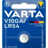 Pile bouton - LR54/V10GA - 1,50V - Alcaline VARTA