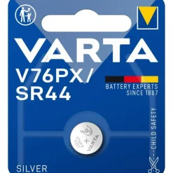 Pile bouton - SR44/V76PX - 1,55V - Oxyde d'argent VARTA
