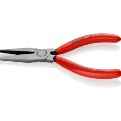 Pince à bec long et plat avec gainage PVC et finition polie KNIPEX