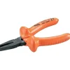 Pince à bec plat - isolée 1000V - finition polie brunie SAM OUTILLAGE