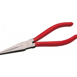 Pince à bec plat polie et vernie PVC 206-16P SAM OUTILLAGE
