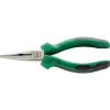 Pince demi-ronde avec coupant 6529 - tête chromée longueur 160 mm STAHLWILLE