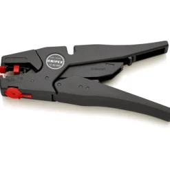 Pince à dénuder auto-ajustable avec mollette de réglage KNIPEX