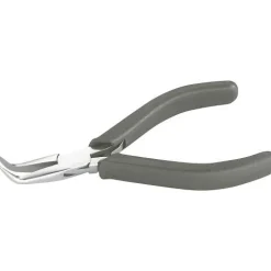 Pince électronique bec 1/2 rond - coudé 45° SAM OUTILLAGE