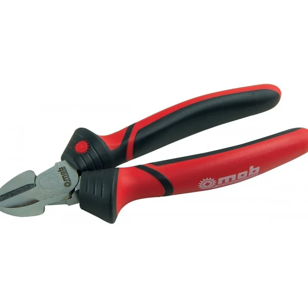 Pinces coupantes diagonales branches bi-matière - acier qualité premium MOB