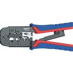 Pince à sertir pour fiche Western RJ 11, RJ 12 et RJ 45 - 97 51 10 KNIPEX