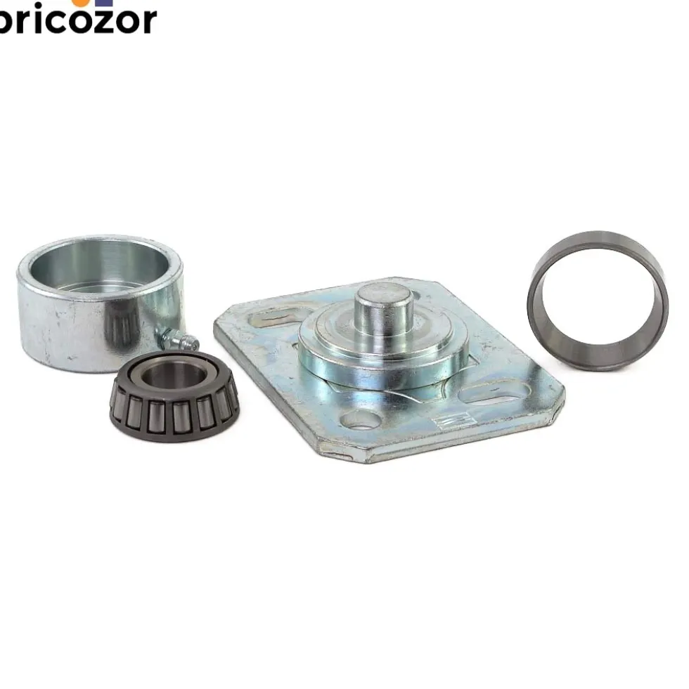 Pivot bas sur platine - à roulement - pour portail acier - 87 PST-M COMUNELLO