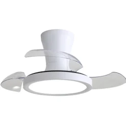 Plafonnier ventilateur luminaire à pales rétractable - BF-WIND2 BF LIGHT