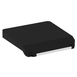 Plancha Fusion 60 gris Cargo, gaz à poser + Couvercle noir ENO