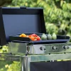 Plancha gaz 3 brûleurs 65cm Inox - Initial 65 ENO