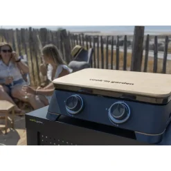 Plancha gaz - 2 brûleurs - DUNE 60 COOK IN GARDEN
