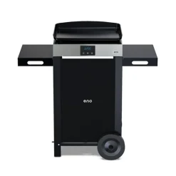 Plancha électrique 50cm inox sur chariot noir - Combo Initial 50 ENO
